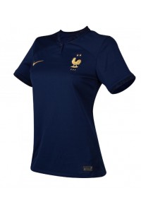 Frankrijk Voetbaltruitje Thuis tenue Dames WK 2022 Korte Mouw